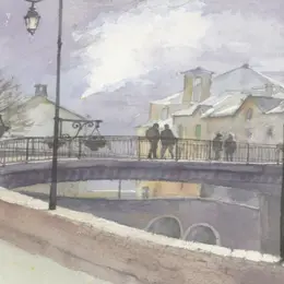 Exposition De Peintures à L'Huile