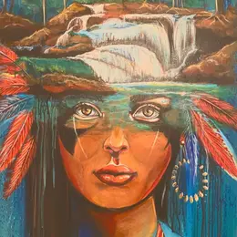 Exposition de peintures, au restaurant De la Tour