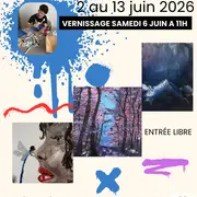 Exposition de peintures de l'artiste Paintartom