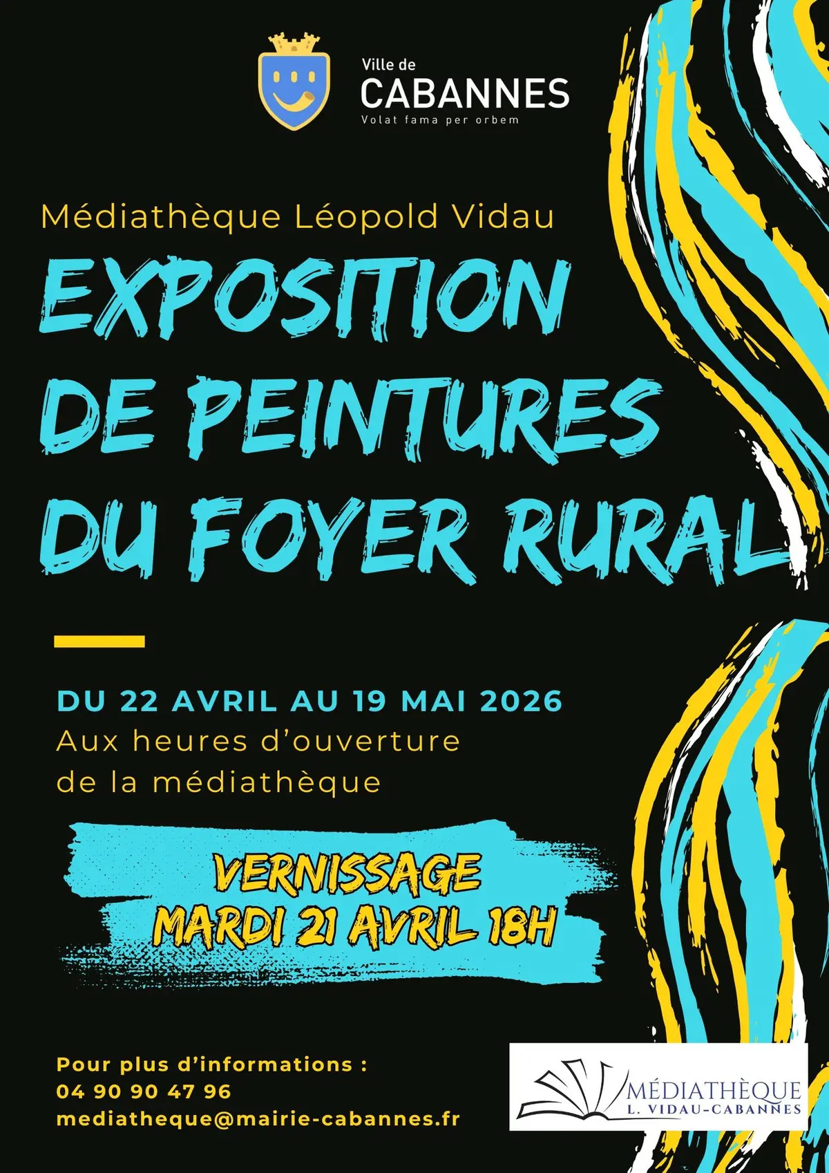 Exposition de peintures du Foyer Rural