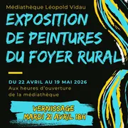 Exposition de peintures du Foyer Rural