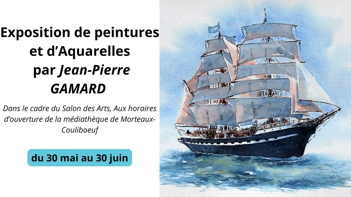 Exposition de peintures et d'aquarelles | Jean-Pierre GAMARD