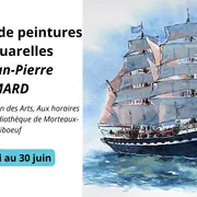 Exposition de peintures et d'aquarelles | Jean-Pierre GAMARD