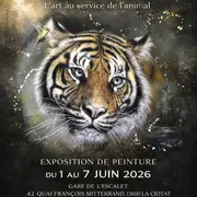 Exposition de peintures Faun'Etik de l'artiste Carine Lauber