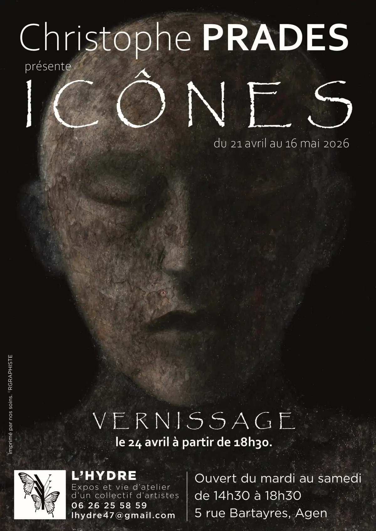 Exposition de peintures : Icônes par Christophe Prades