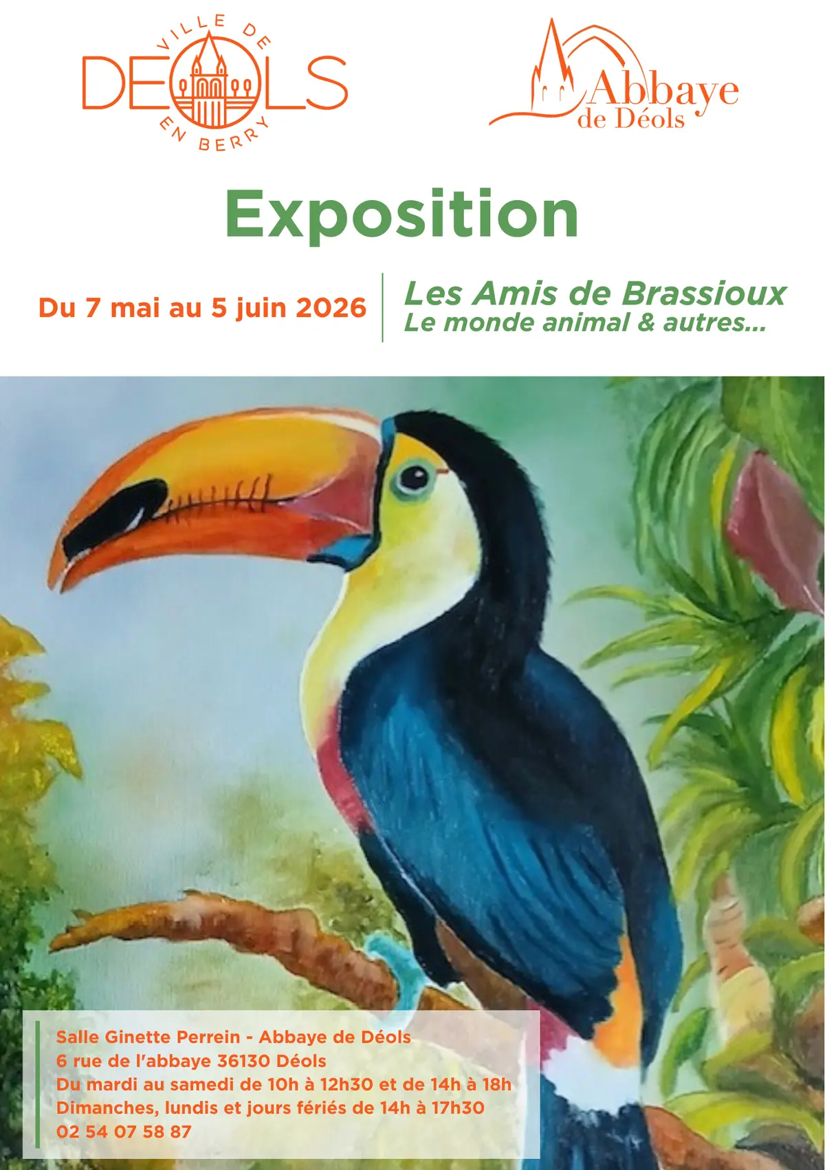 Exposition de peintures   Le monde animal et autres ...