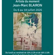 Exposition de peintures par Jean-Marc Blairon