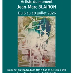 Exposition de peintures par Jean-Marc Blairon