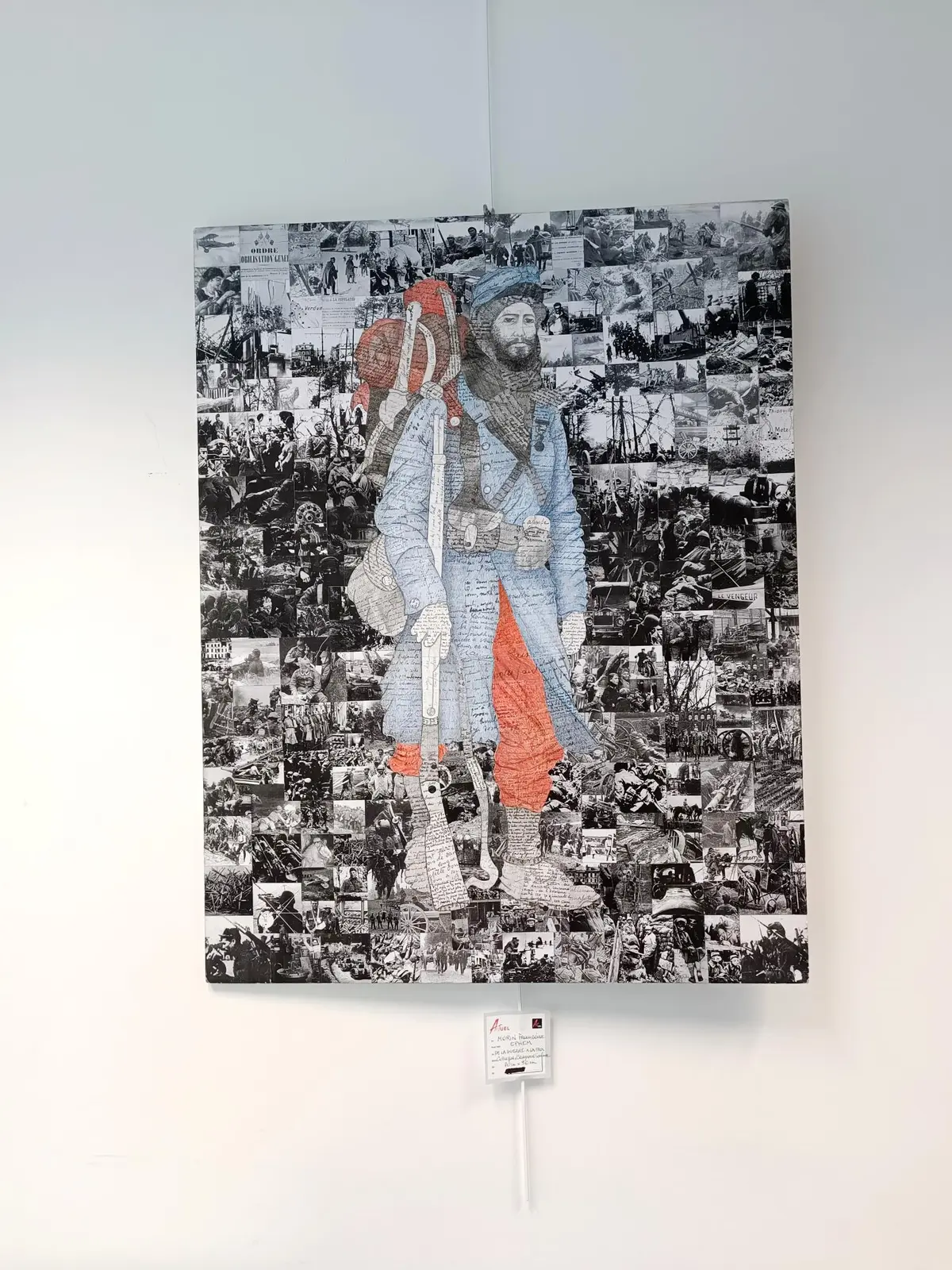 Exposition de peintures, sculptures, encres et collages et peinture au couteau