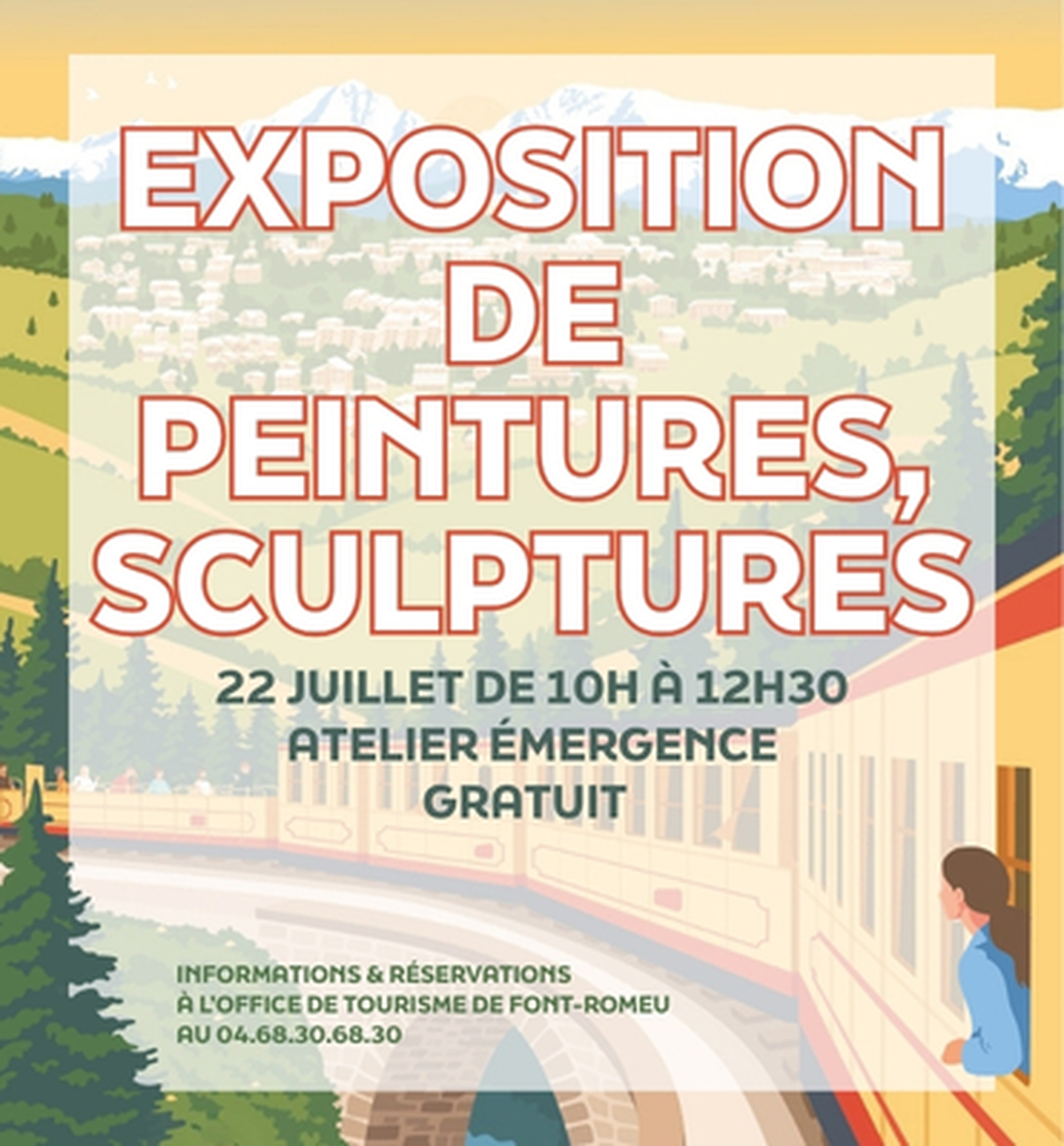 Exposition De Peintures Sculptures - Mercredi 22 Juillet