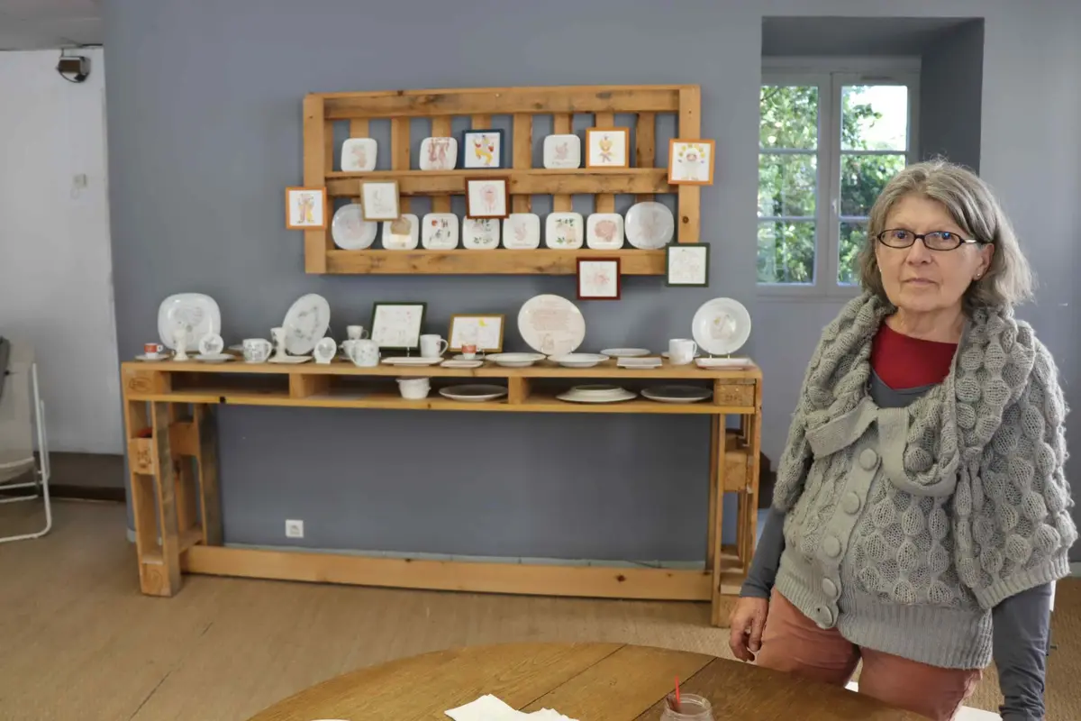 Exposition de peintures sur porcelaines et faïences