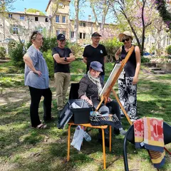 Exposition De Peintures Sur Villeneuvette