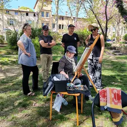 Exposition De Peintures Sur Villeneuvette