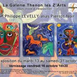 Exposition De Philippe Levelly, Alias Pierrot Noir