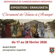 Exposition de photographie : Le Carnaval de venise à Arnaga par André Klein