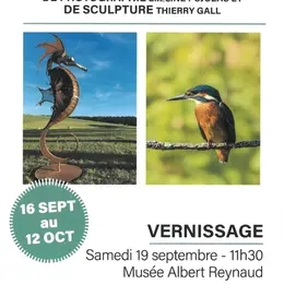 Exposition de photographies (Emeline Pujolas) et de sculptures (Thierry Gall)