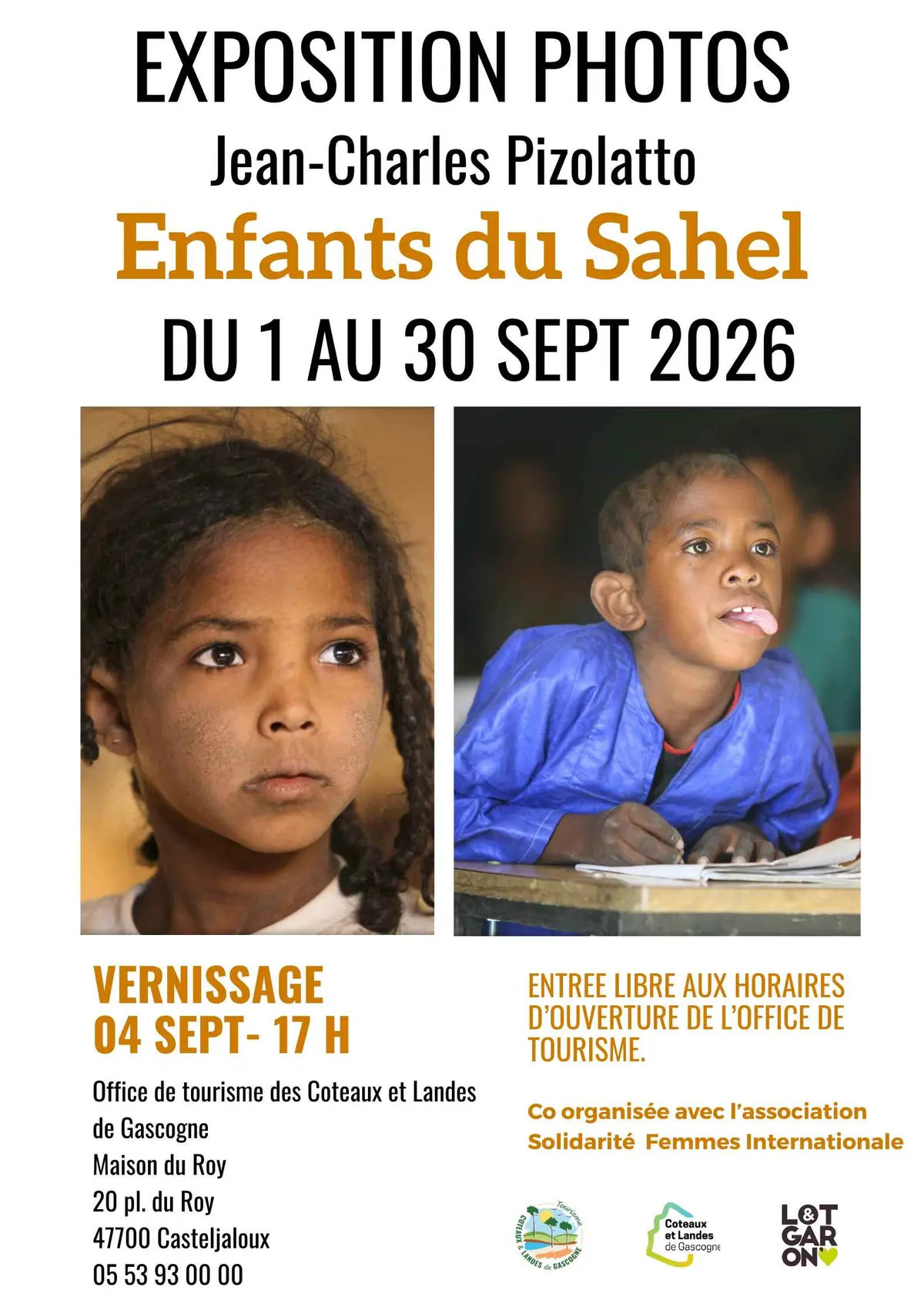 Exposition de photographies - Enfants du Sahel