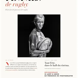 Exposition de photographies : Femmes de rugby