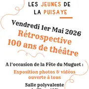 Exposition de photos et vidéos - Les 100 ans de théâtre des Jeunes de la Puisaye