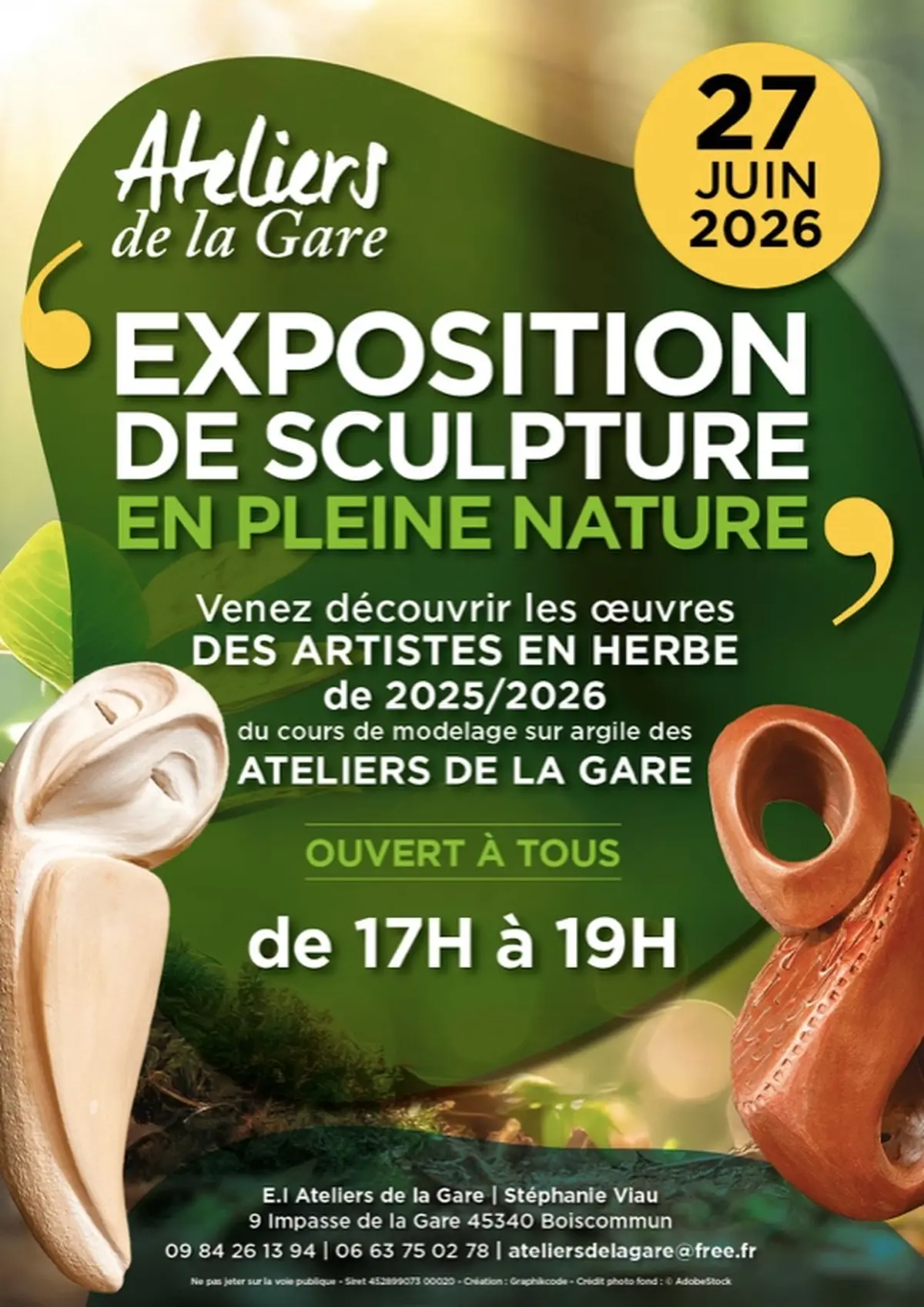 Exposition De Sculpture En Pleine Nature