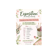 Exposition de travaux manuels