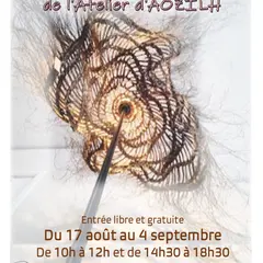 Exposition de vannerie d'art de Stéphane Foret-Deleau