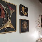 Exposition de vannerie par Mariejo Maraquin