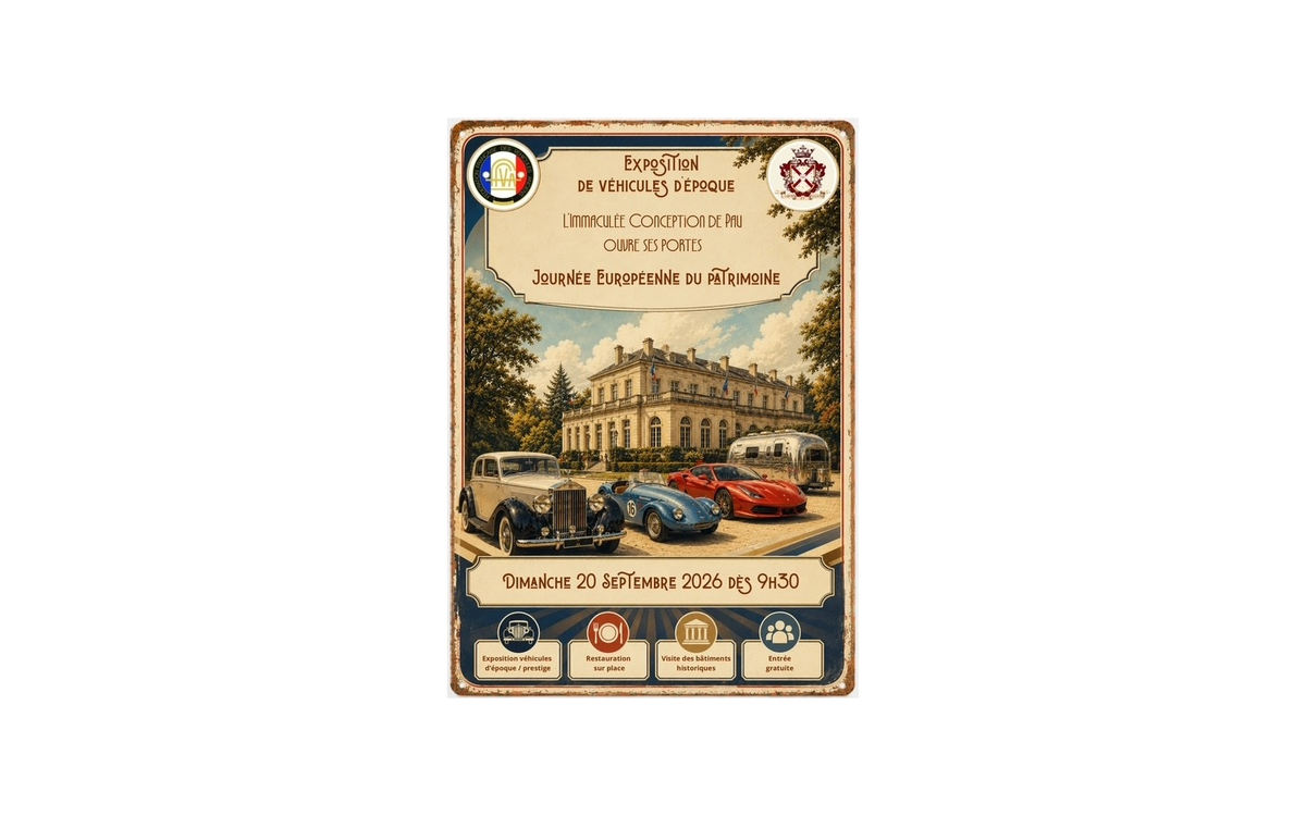 Exposition de véhicule d'époque