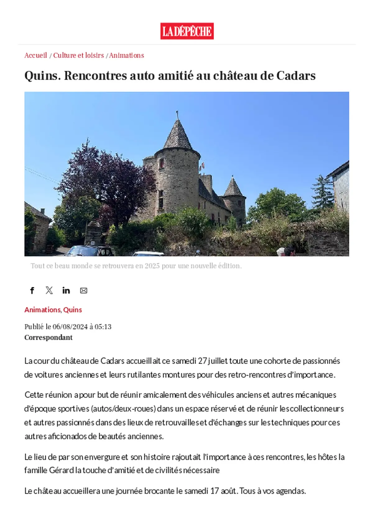 Exposition de voitures anciennes
