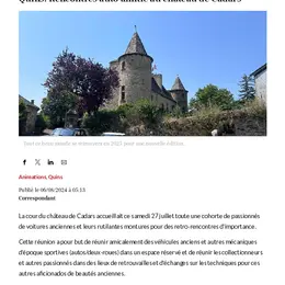 Exposition de voitures anciennes