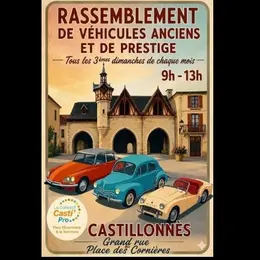 Exposition de voitures anciennes