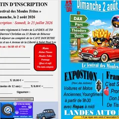 Exposition de voitures et motos anciennes