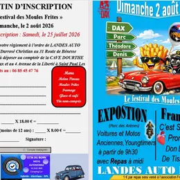Exposition de voitures et motos anciennes