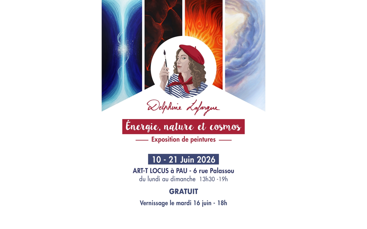 Exposition: Delphine Lafargue - énergie, nature et cosmos