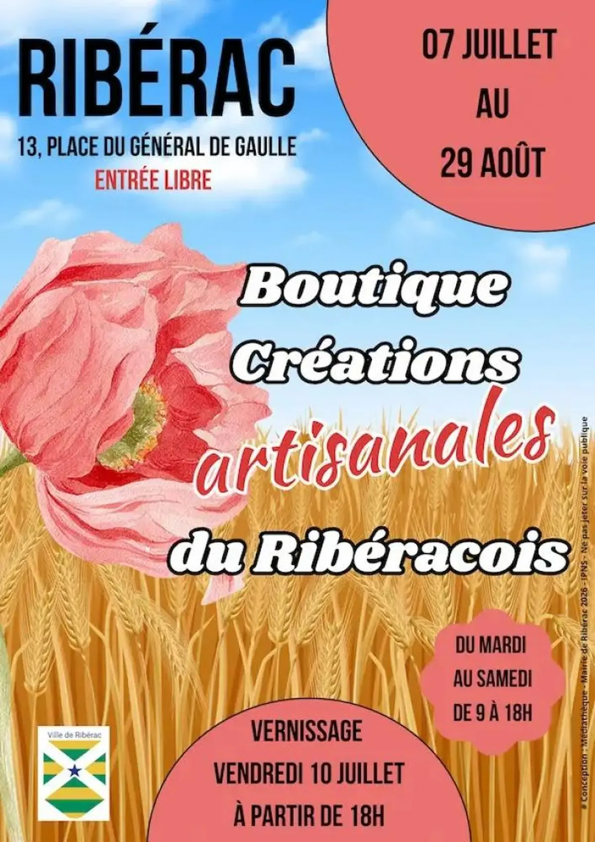 Exposition des Artisans d'Art du Ribéracois
