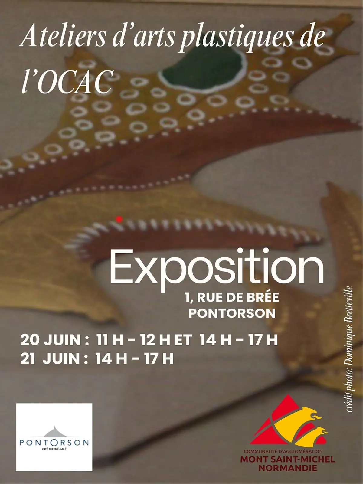 Exposition des ateliers arts plastiques de l'OCAC