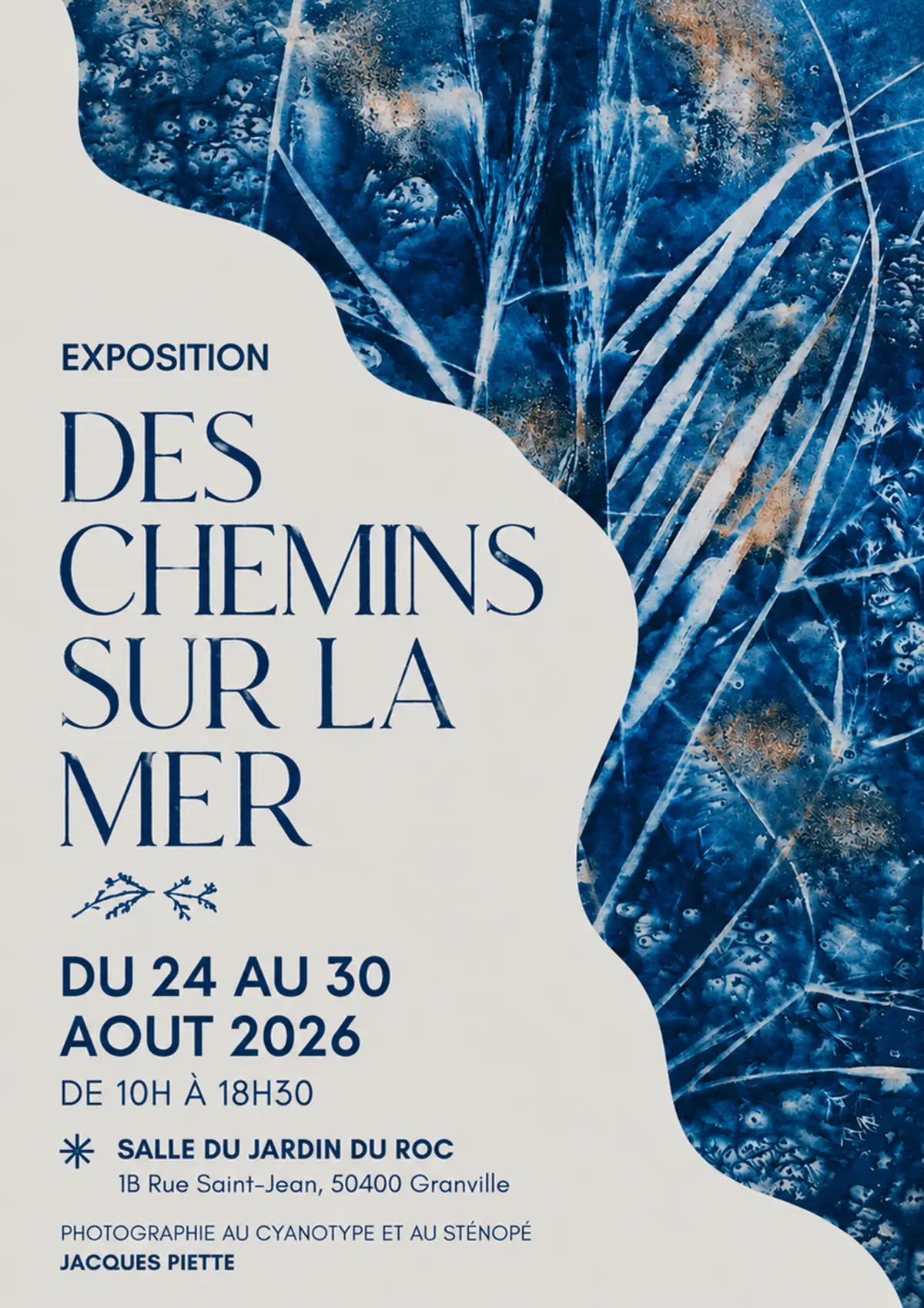 Exposition des chemins sur la mer