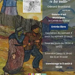 Exposition Des Dessins à La Toile De Gérard Branland