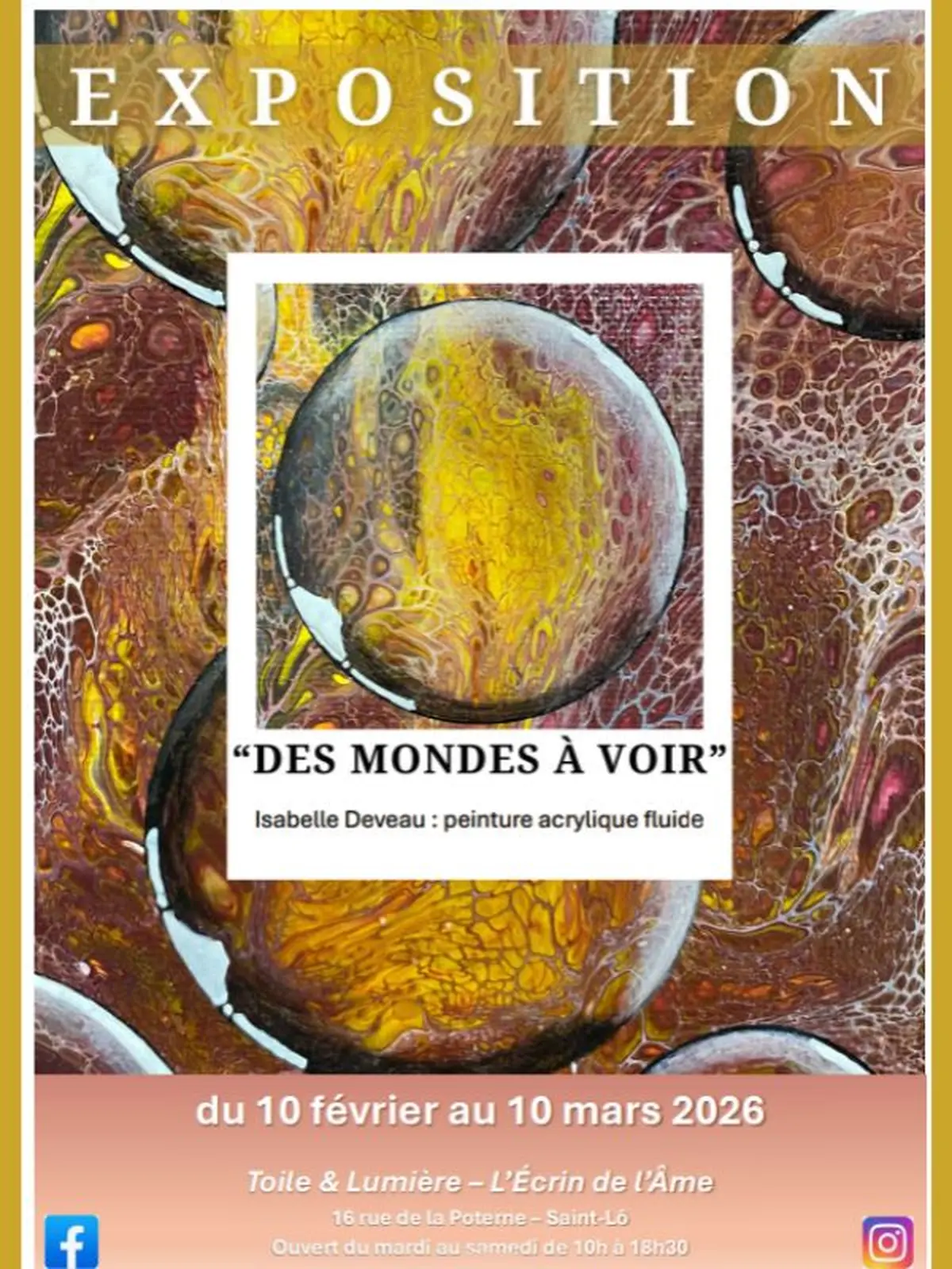 Exposition Des mondes à voir