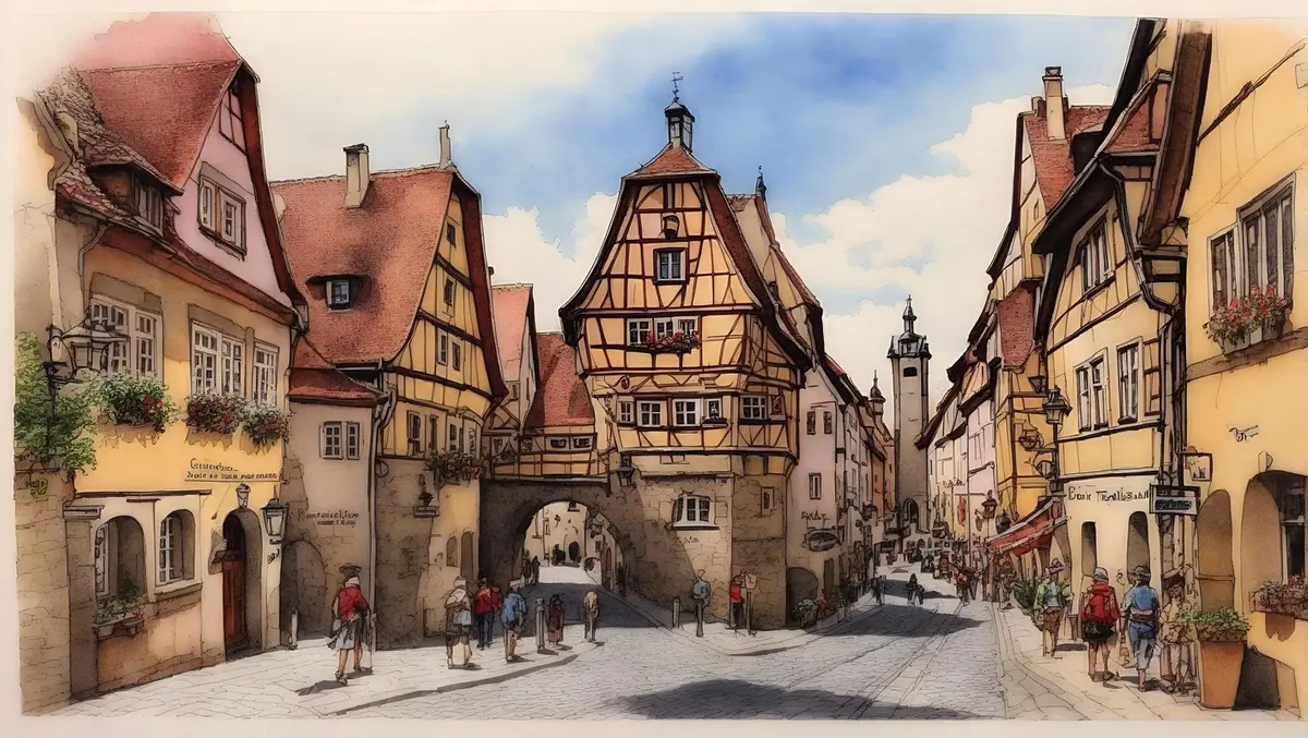 Exposition des oeuvres de Jean Chen au Bureau d'Information Touristique