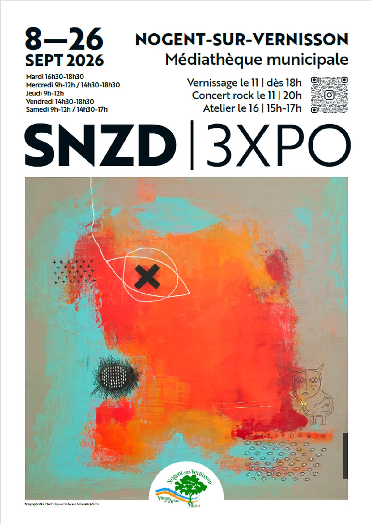 Exposition des oeuvres de SNZD