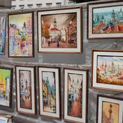 Exposition des peintres de l'université d'Anchin