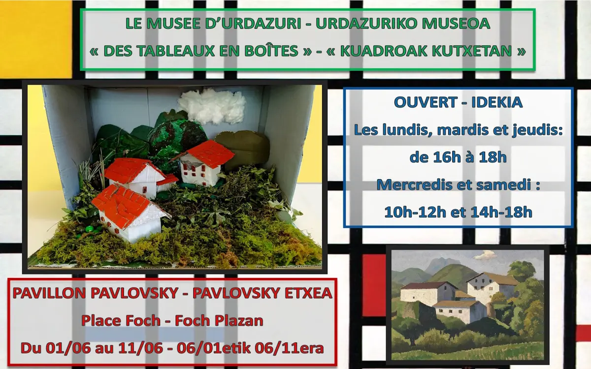 Exposition « Des tableaux en boîte »