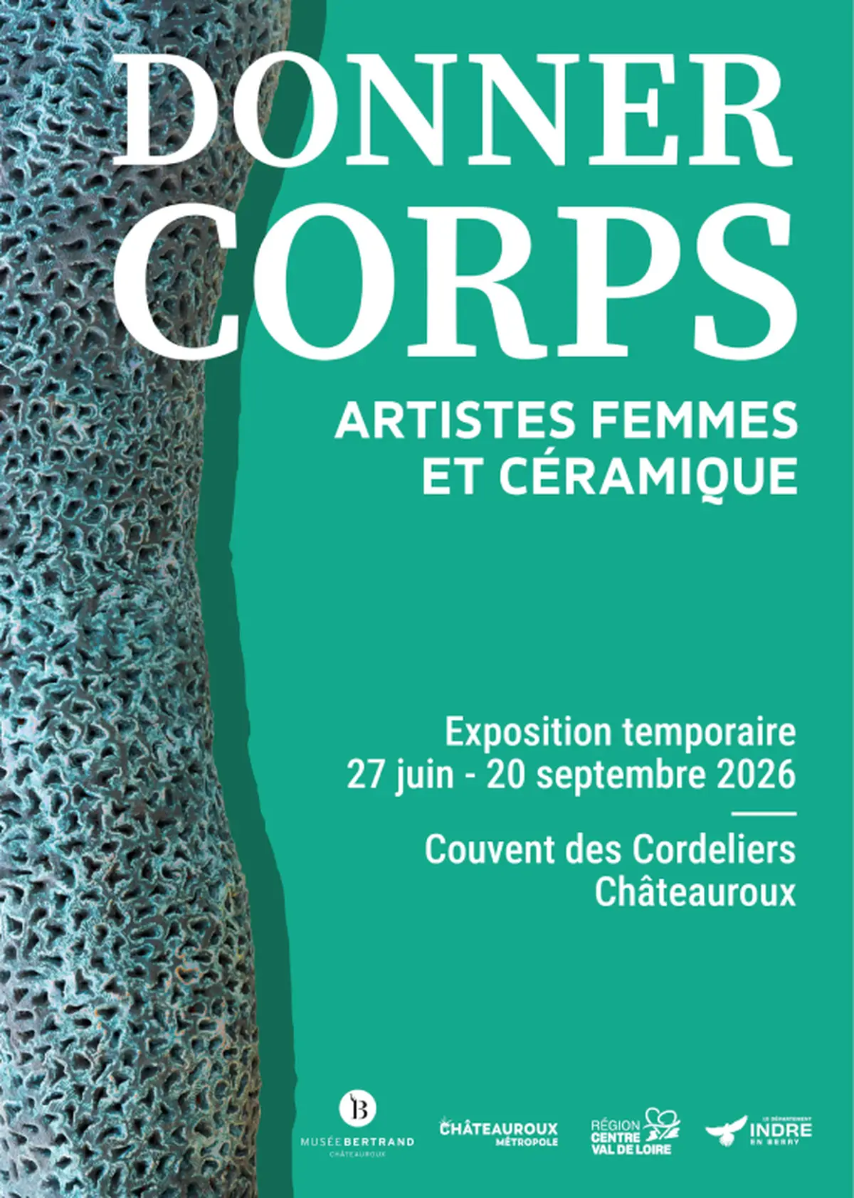 Exposition : Donner corps. Artistes femmes et céramique