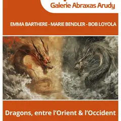 Exposition : Dragons, entre l'Orient & l'Occident - Emma Barthère, Marie Bendler et Bob Loyola