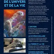 Exposition - Du Big bang à l'Homme