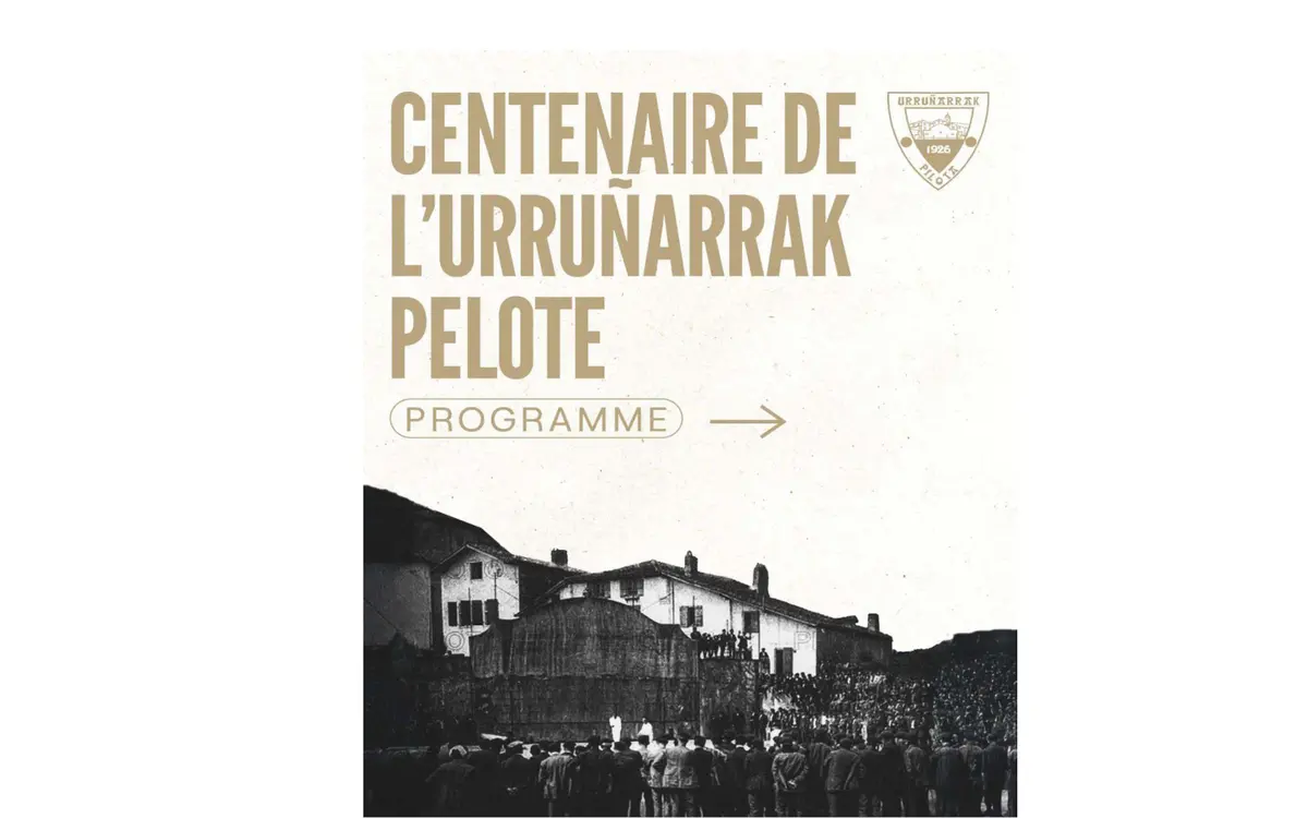 Exposition du Centenaire de l'Urruñarrak pelote