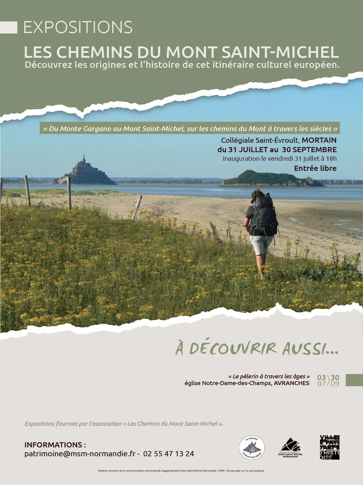 Exposition Du Monte Gargano au Mont Saint-Michel, sur les chemins du Mont à travers les siècles