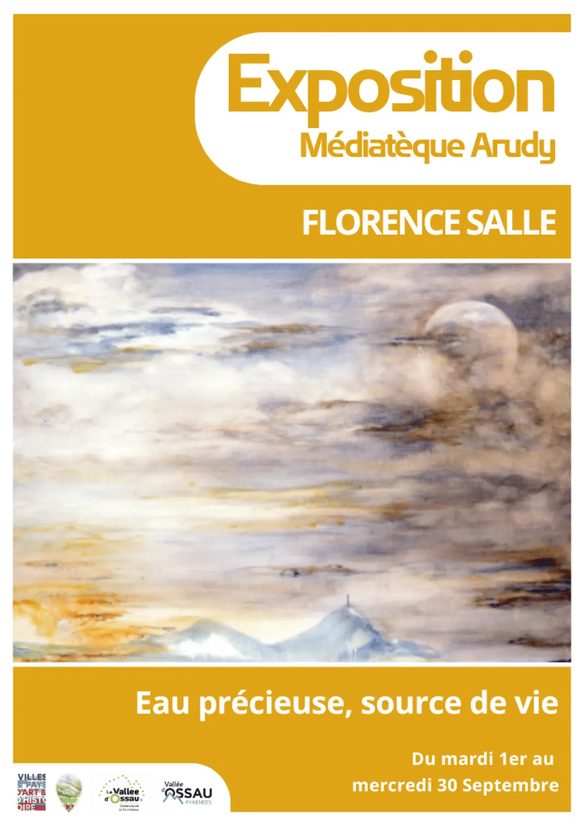 Exposition : Eaux précieuse, source de vie - Florence Salle