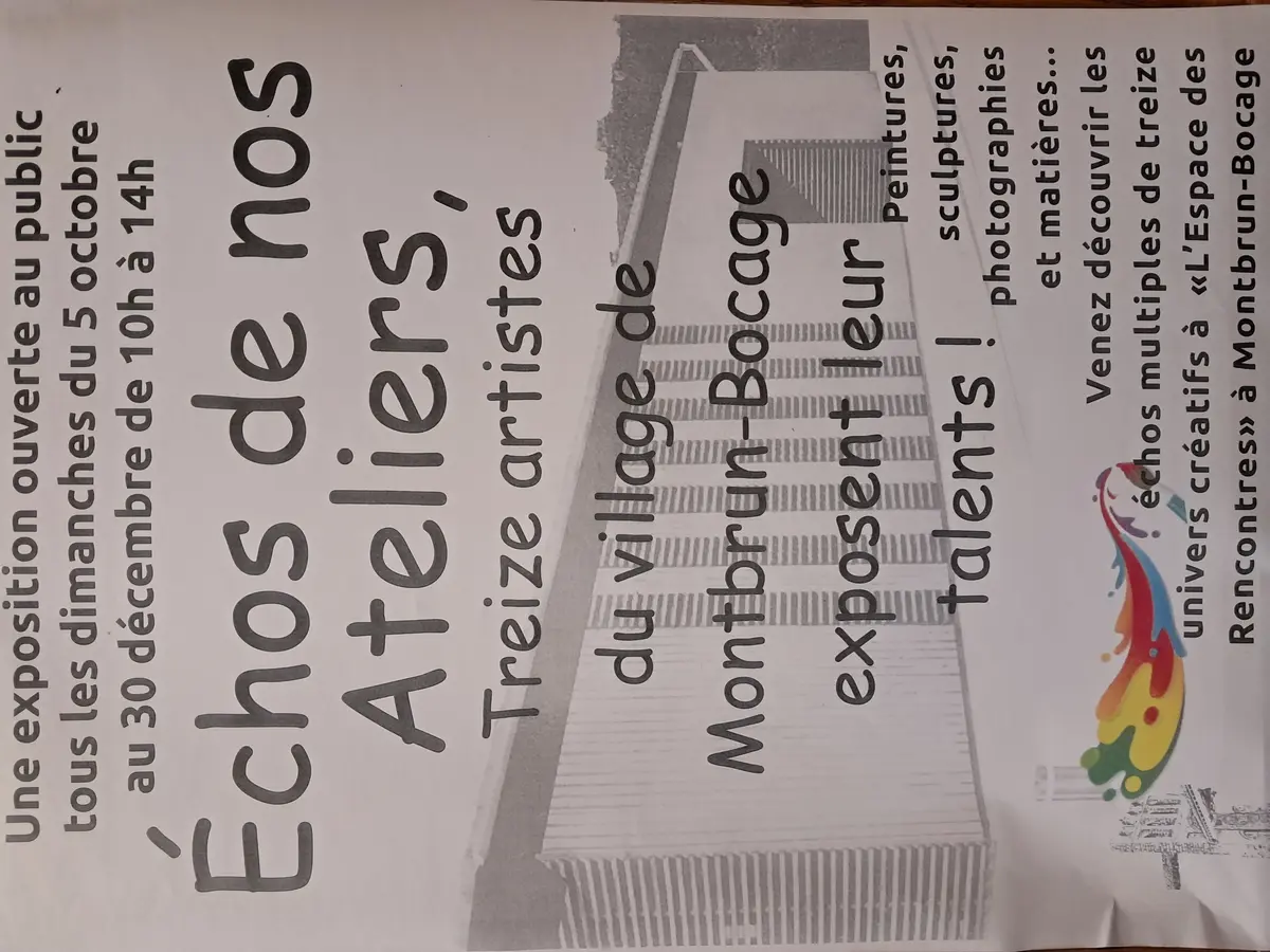 Exposition échos De Nos Ateliers